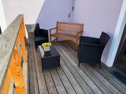 Posezení v ubytování Ferienwohnung Langenlois