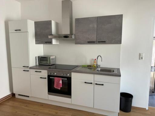 Kuchyň nebo kuchyňský kout v ubytování Ferienwohnung Langenlois