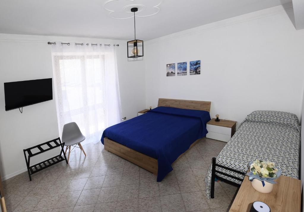 Postel nebo postele na pokoji v ubytování La casa di Sofie