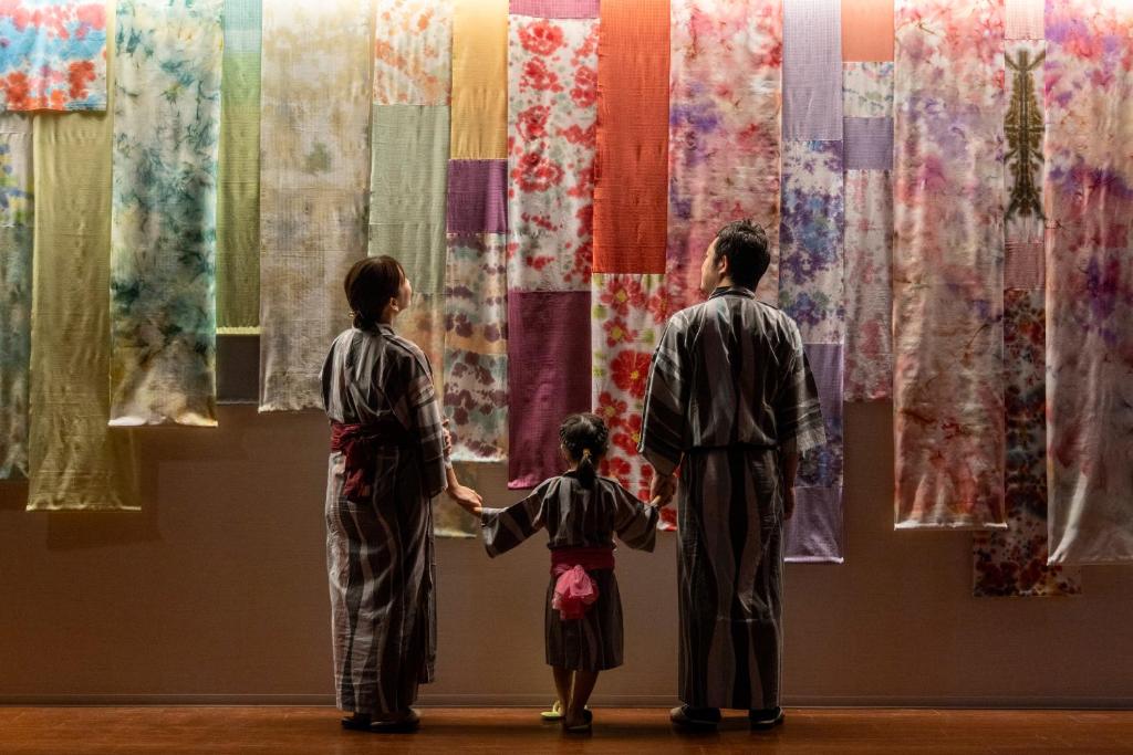 Hosté ubytování Yamanakaonsen Ohanami Kyubei