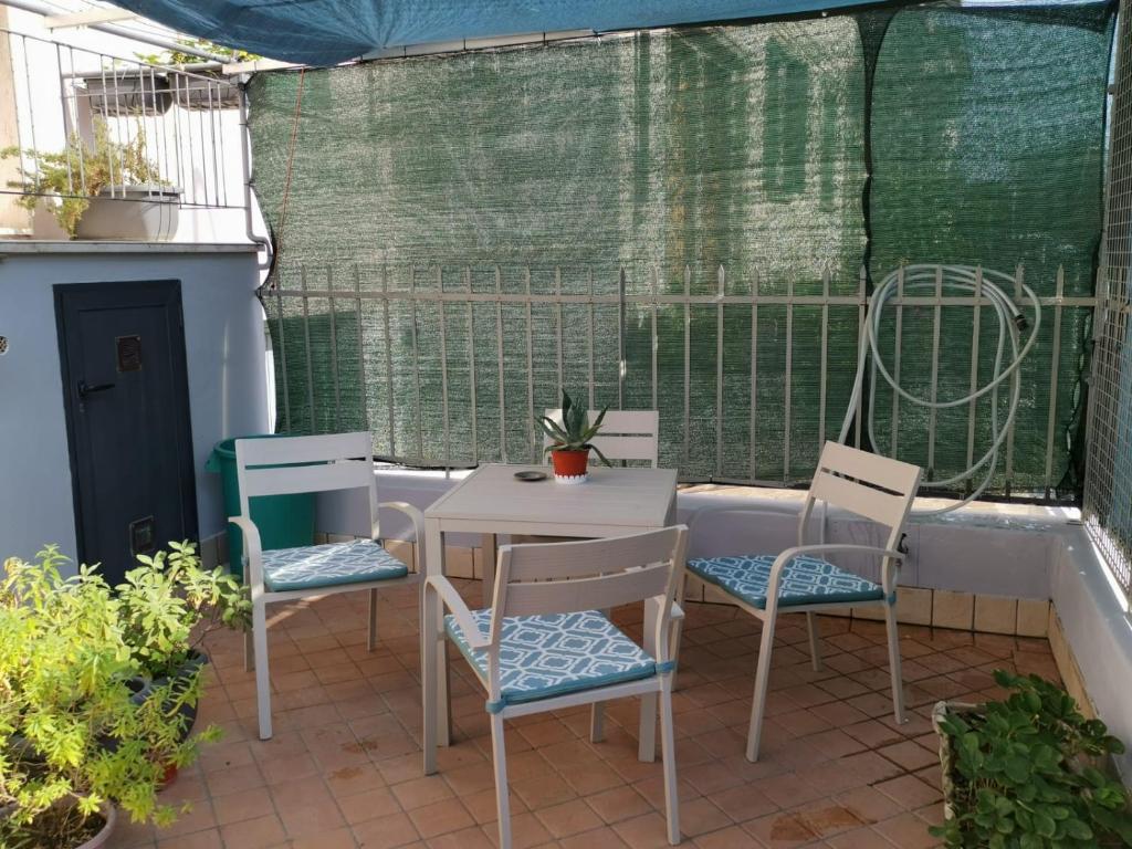 Patio nebo venkovní prostory v ubytování Verité
