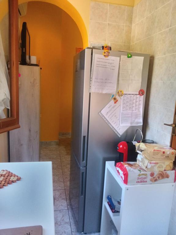 Kuchyň nebo kuchyňský kout v ubytování Vacanze a Solanas con Clima CUP1863