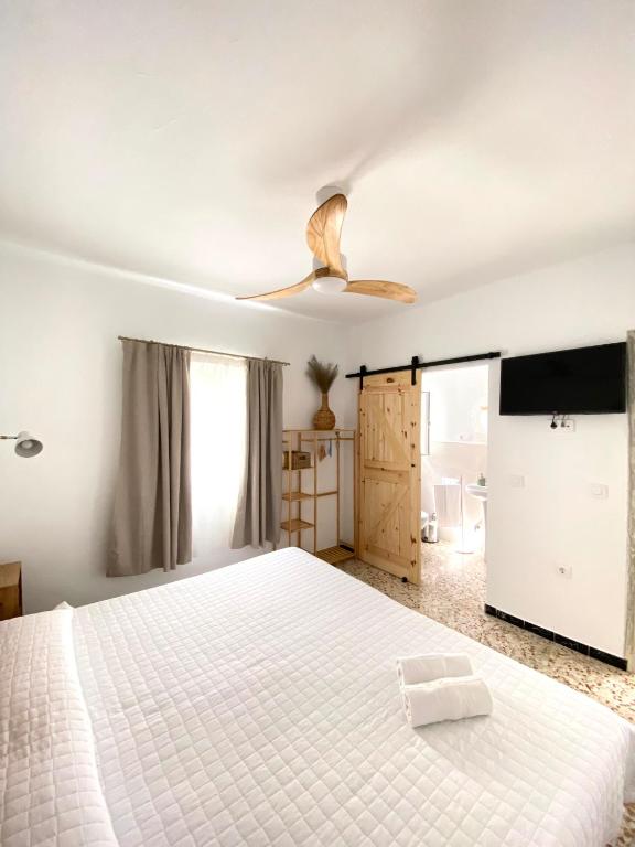 Posteľ alebo postele v izbe v ubytovaní Hotel Casa Fina - Adults Recommended