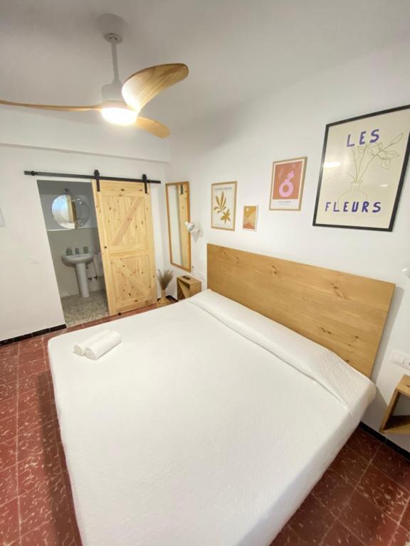 Posteľ alebo postele v izbe v ubytovaní Hotel Casa Fina - Adults Recommended