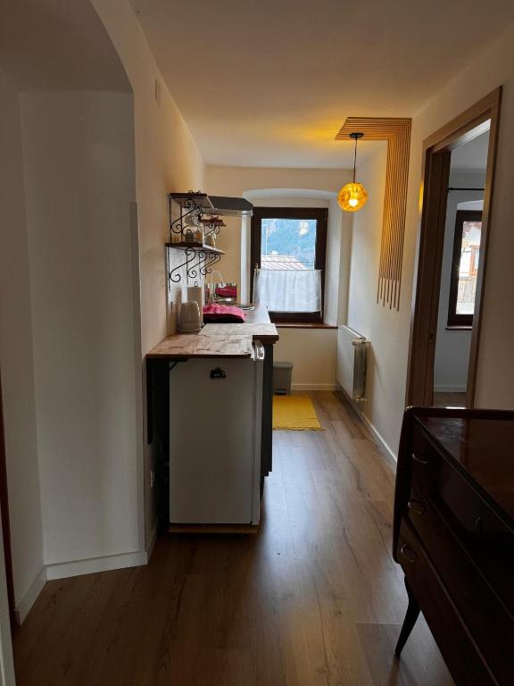 Kuchyň nebo kuchyňský kout v ubytování CASA DI MONTAGNA BnB -ROXY