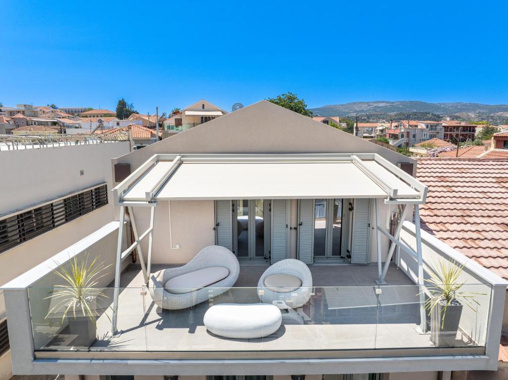 Nespecifikovaný výhled na hory nebo výhled na hory při pohledu z apartmánu