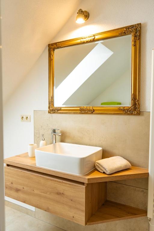 Koupelna v ubytování Apartmány Bobrík
