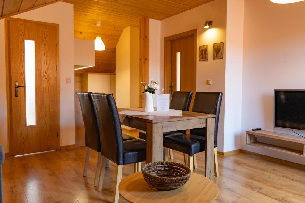 Posezení v ubytování Apartmány Bobrík
