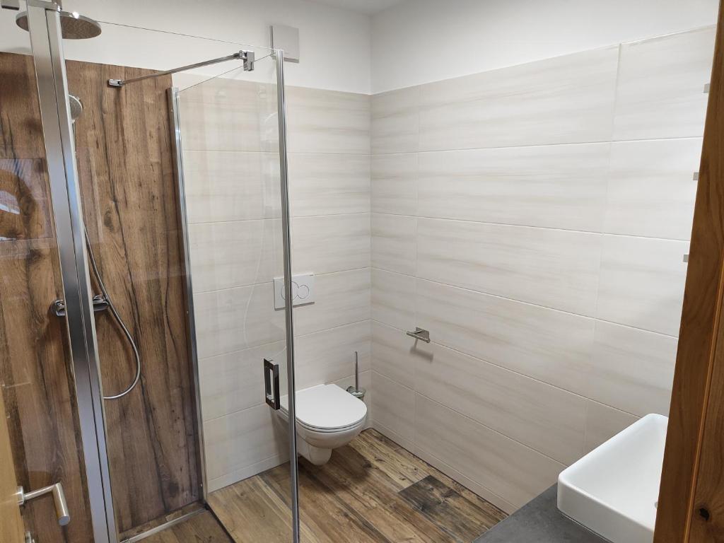 Vannituba majutusasutuses Hostel Bad Goisern