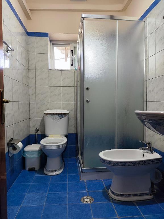 Koupelna v ubytování Koshi Home