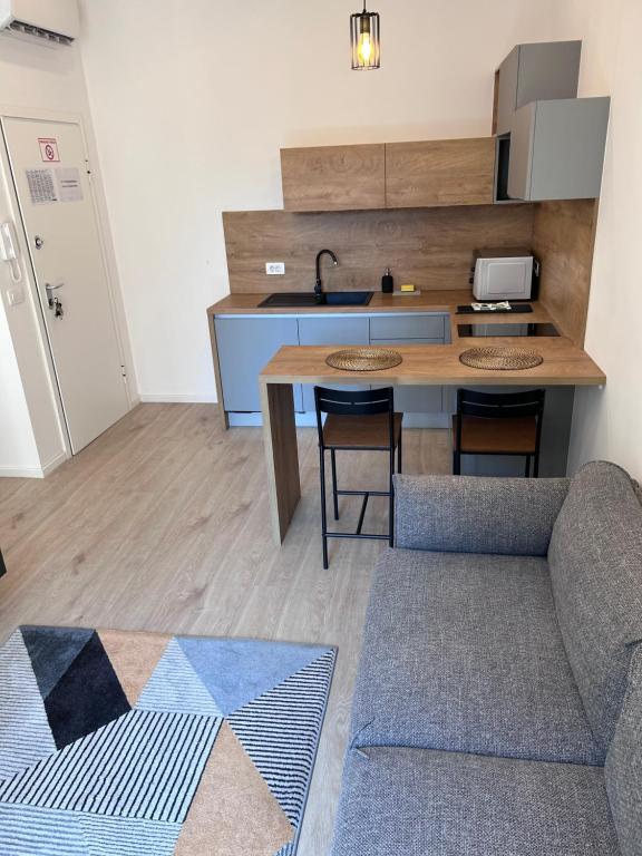 Kuchyňa alebo kuchynka v ubytovaní Downtown Excelsior