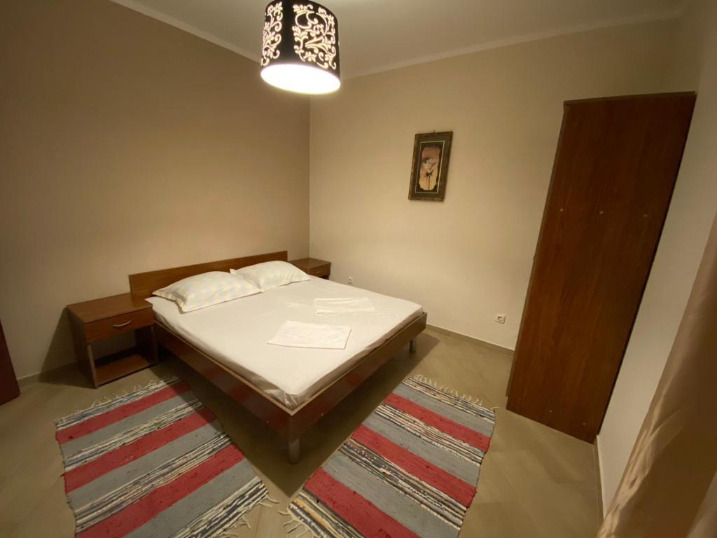 Postel nebo postele na pokoji v ubytování Casa Liburnia