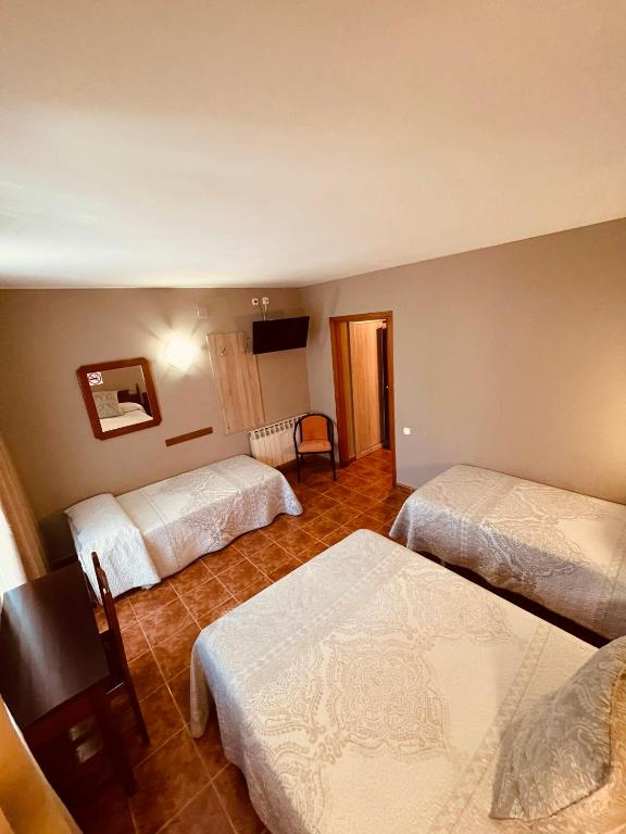 Postelja oz. postelje v sobi nastanitve Hotel Orla