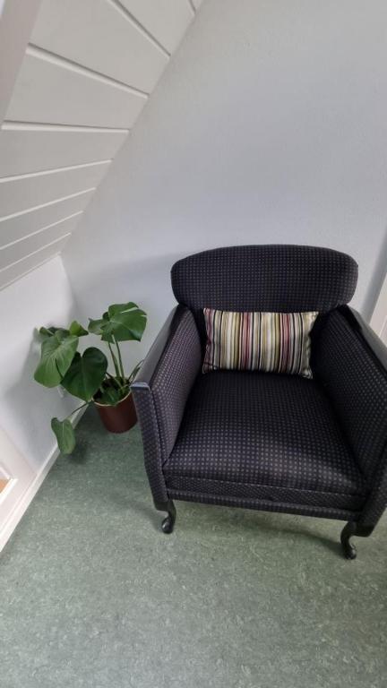 Posezení v ubytování Koppes Mølle B&B