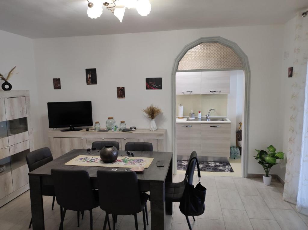 Kuchyň nebo kuchyňský kout v ubytování Casa Vacanza 6 posti letto - Grazia Home