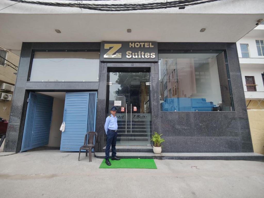 Exteriér nebo vchod ubytování Hotel Z Suites Mahipalpur-Delhi Airport