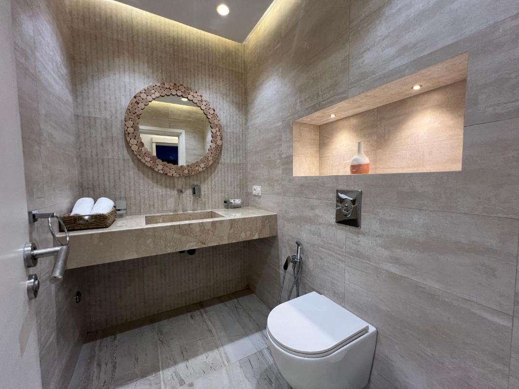 Koupelna v ubytování Imi Ouaddar Appartement Parfait