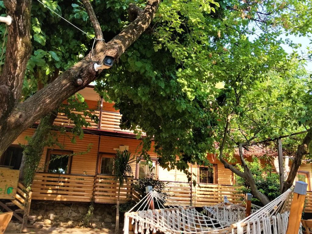 Budova, kde se hotel nachází