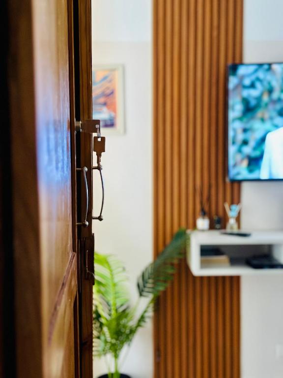 Televisor o centre d'entreteniment de Studio meublé totalement équipé