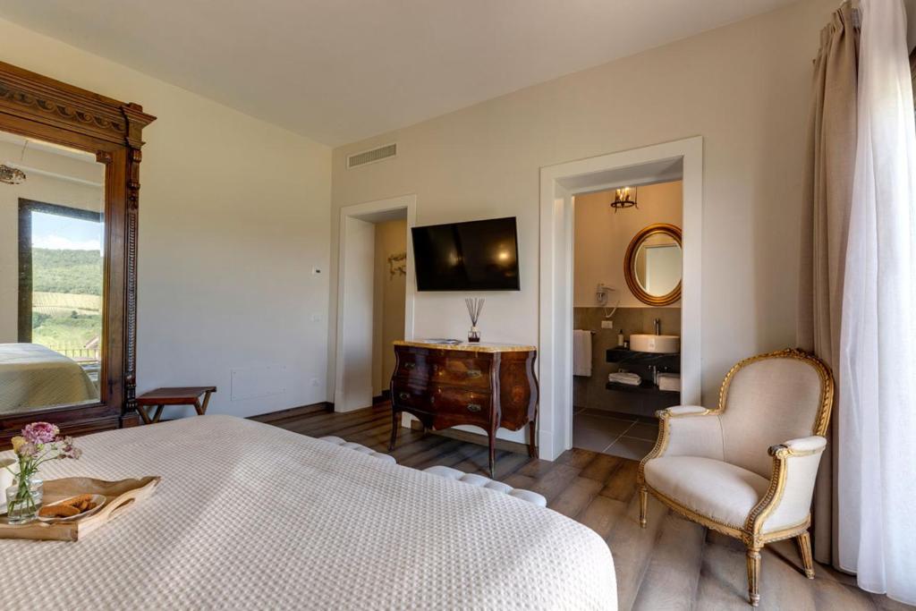 Telewizja i/lub zestaw kina domowego w obiekcie AMORE RENTALS - Villa Mia
