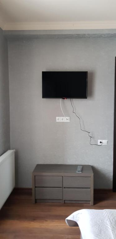 TV a/nebo společenská místnost v ubytování Cozy Hotel in Bakuriani
