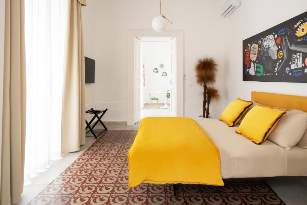 Posedenie v ubytovaní B Sicilian Charming Stay Design Apartment