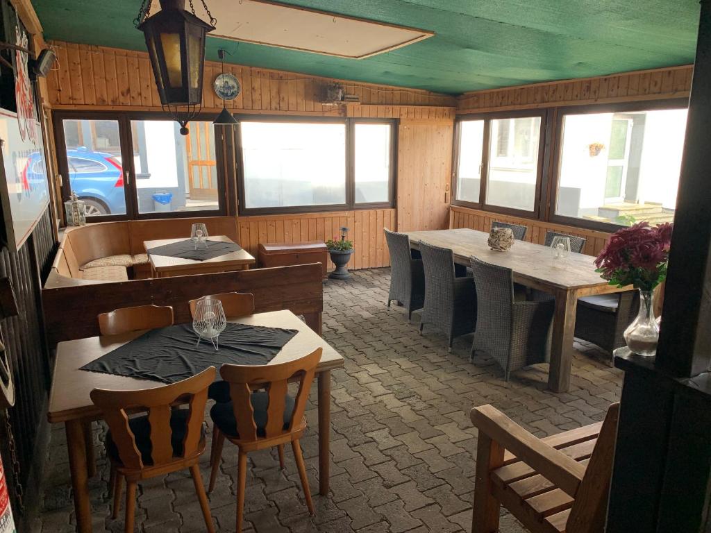 Posezení v ubytování Gasthaus Schürmann