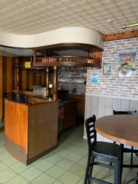 Lounge nebo bar v ubytování Gasthaus Schürmann