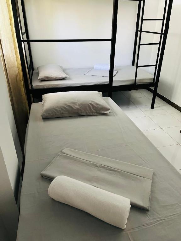 Postel nebo postele na pokoji v ubytování Star Eyes Hostel