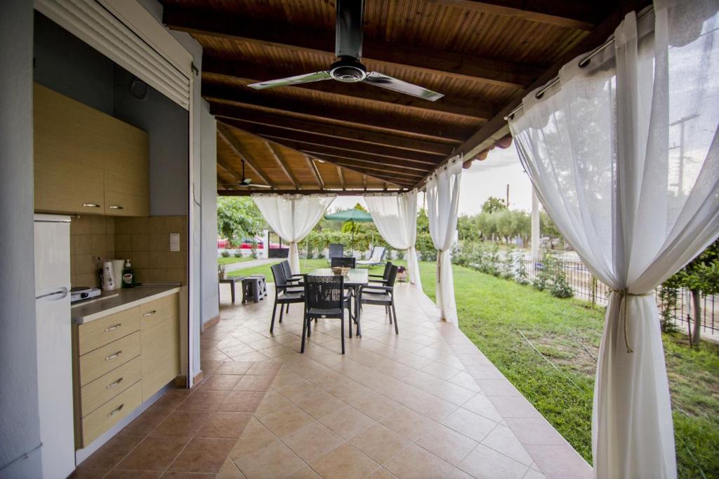 Zahrada ubytování Villa Avra