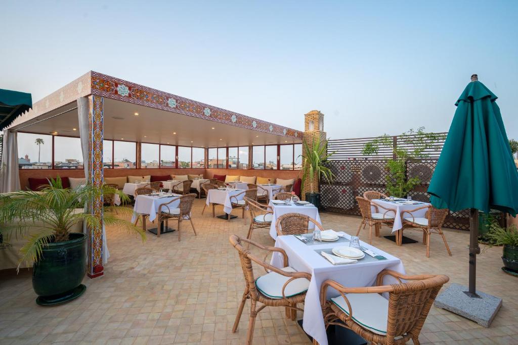 Restaurace v ubytování Riad Atlas Palace & SPA