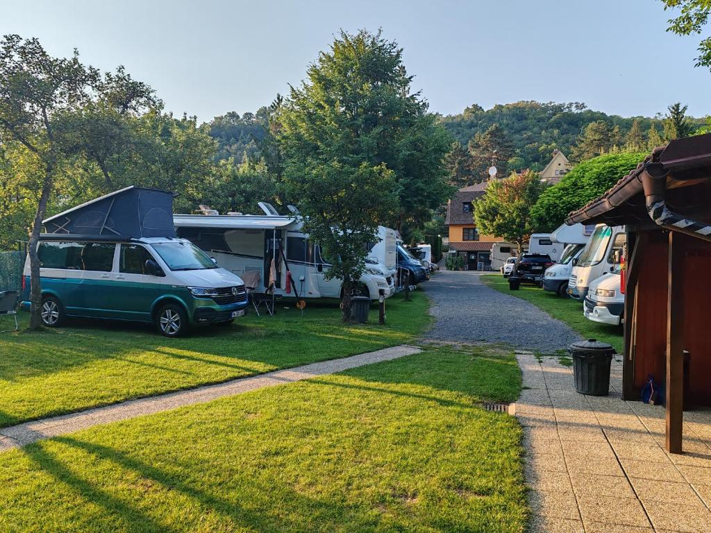 Zahrada ubytování Pension Trojská