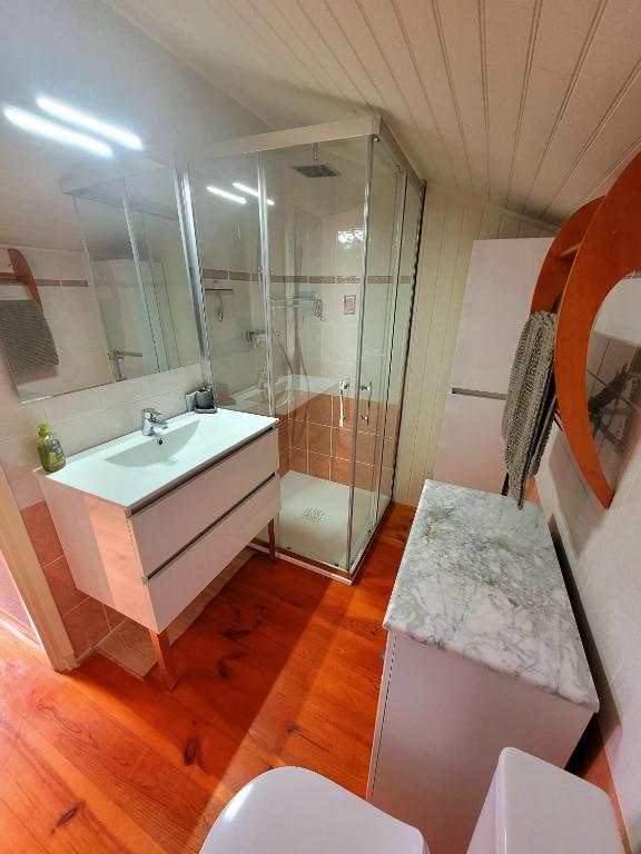 Koupelna v ubytování Maison - Les Angles T4 70m2 - Vue exceptionnelle