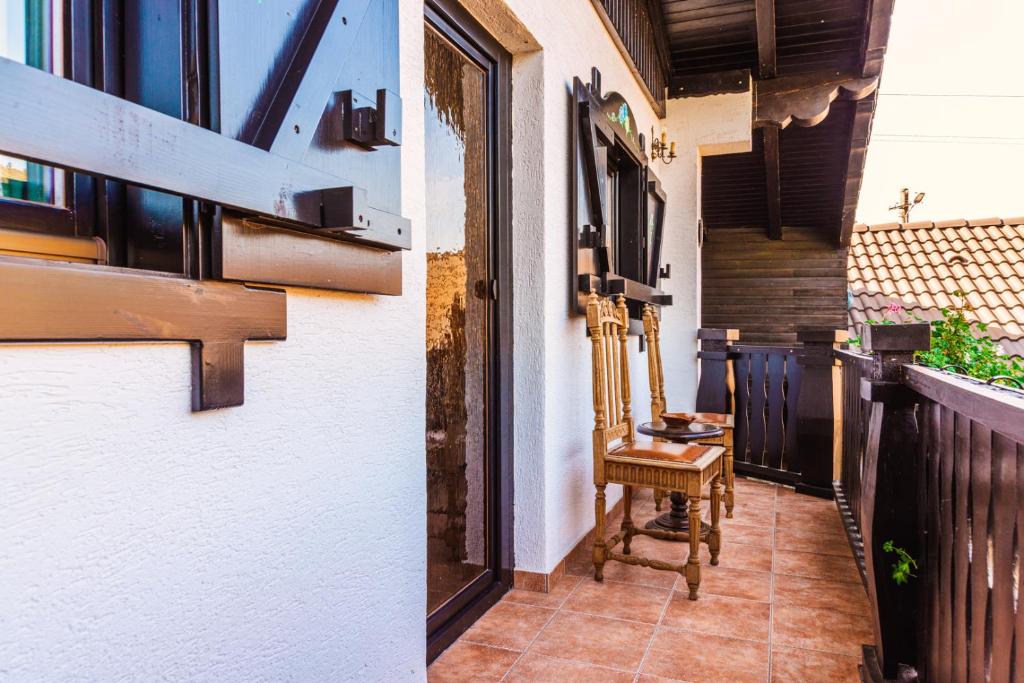 Balkón nebo terasa v ubytování Casa Soseco