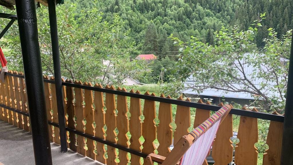Balkón nebo terasa v ubytování Guest House Koshki