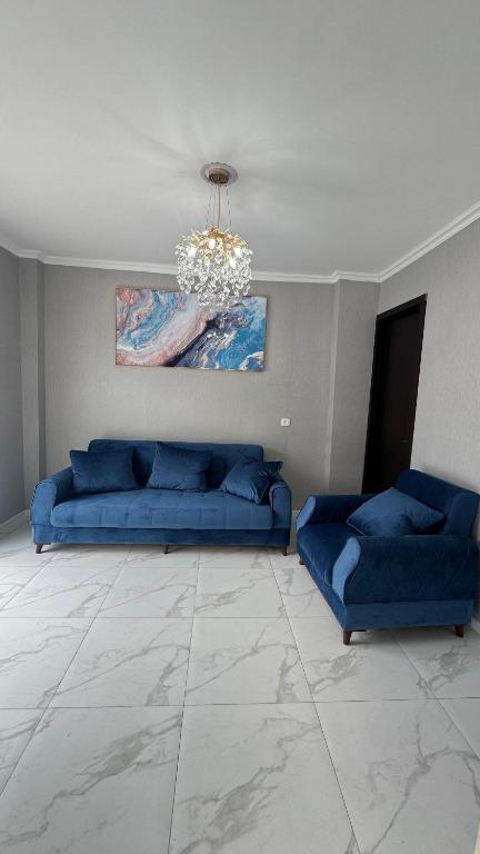 Posezení v ubytování Natakhtari Residence