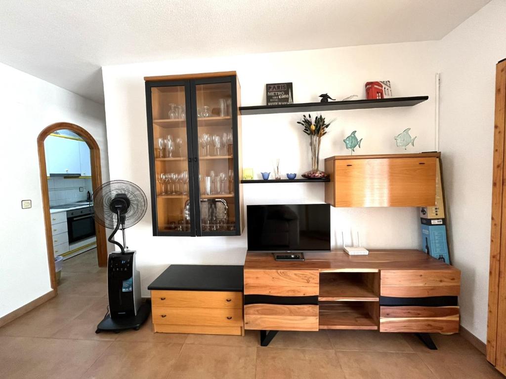 Postel nebo postele na pokoji v ubytování Apartamento BUENA VISTA El Alamillo