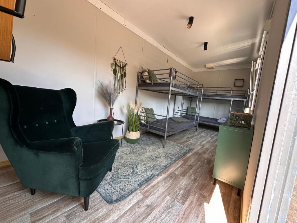 Posezení v ubytování Camp Hostel