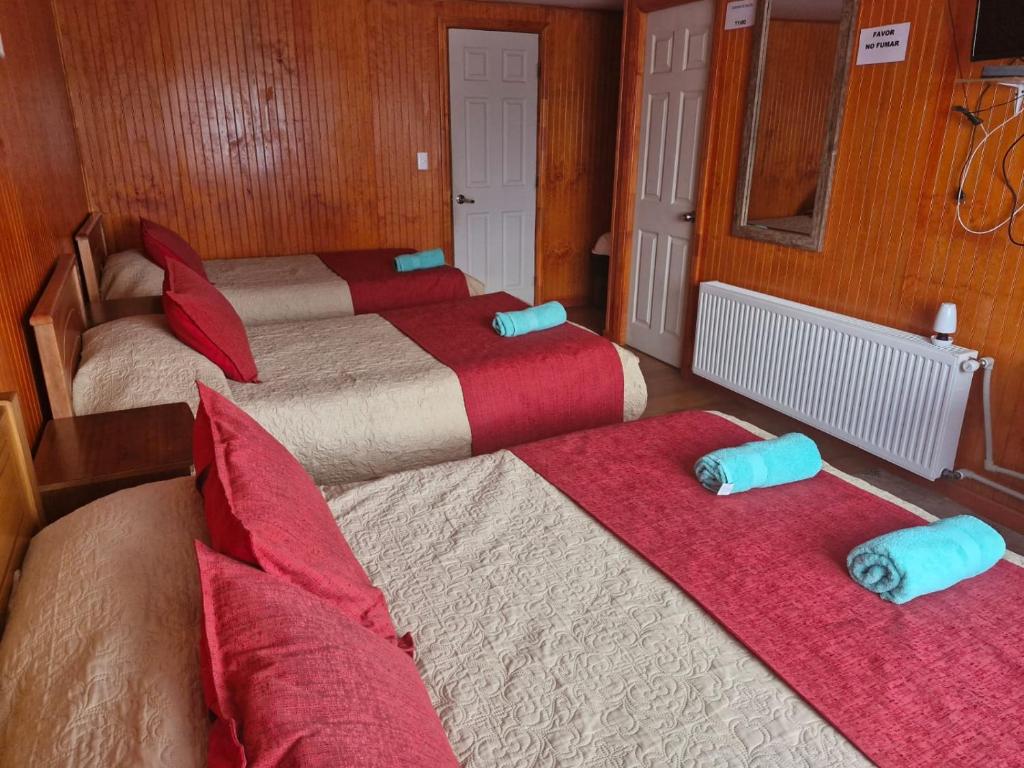 Postel nebo postele na pokoji v ubytování Hostal La nona