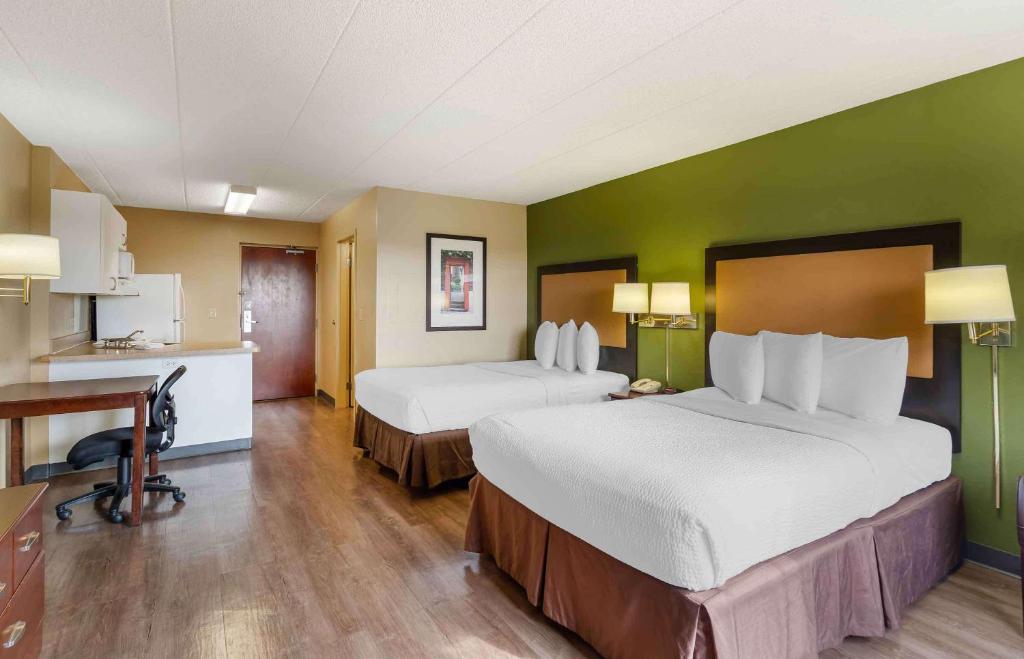 Extended Stay America Suites - Chicago - Elmhurst - O'Hare - 一室公寓 - 带2张双人床 - 禁烟