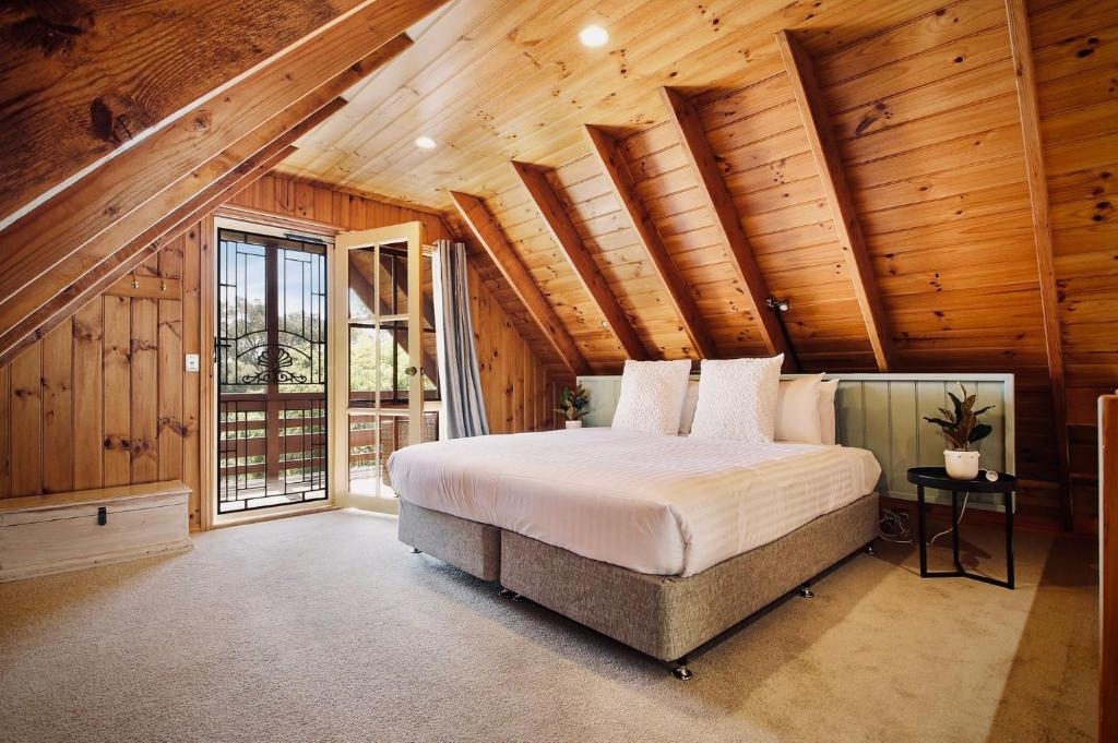 Postel nebo postele na pokoji v ubytování The Nest