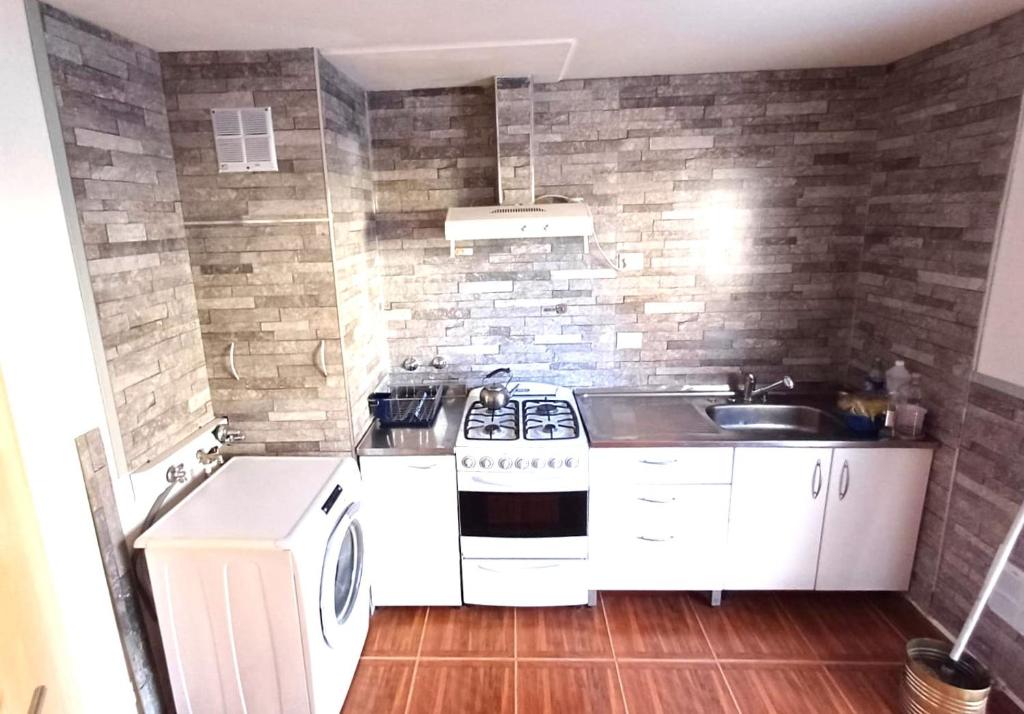Η κουζίνα ή μικρή κουζίνα στο Casa Céntrica