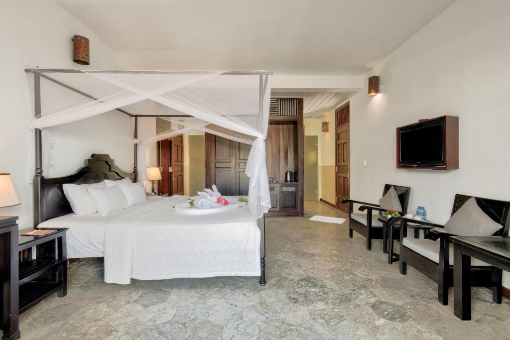 Phòng Grand Deluxe Giường đôi/2 Giường đơn với Ban công