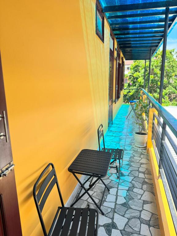 Balkón nebo terasa v ubytování Hoi An Dat Cam Homestay