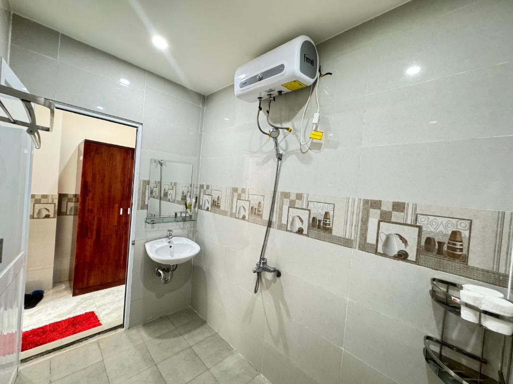 Koupelna v ubytování Hoi An Dat Cam Homestay