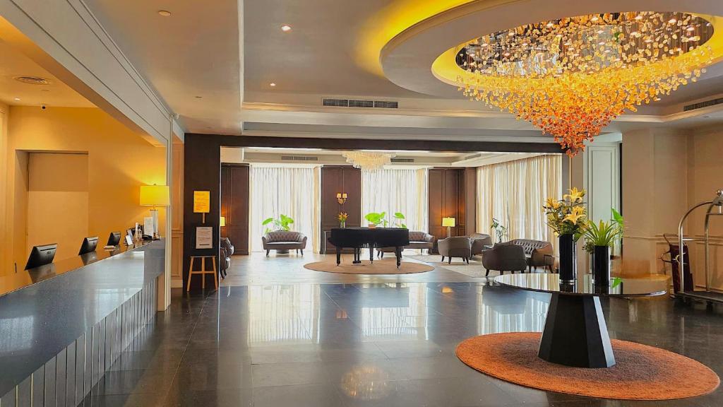 Posezení v ubytování The Palace Hotel Kota Kinabalu
