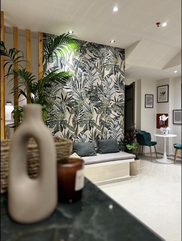 Posezení v ubytování Lunar Hotel Modern Boutique