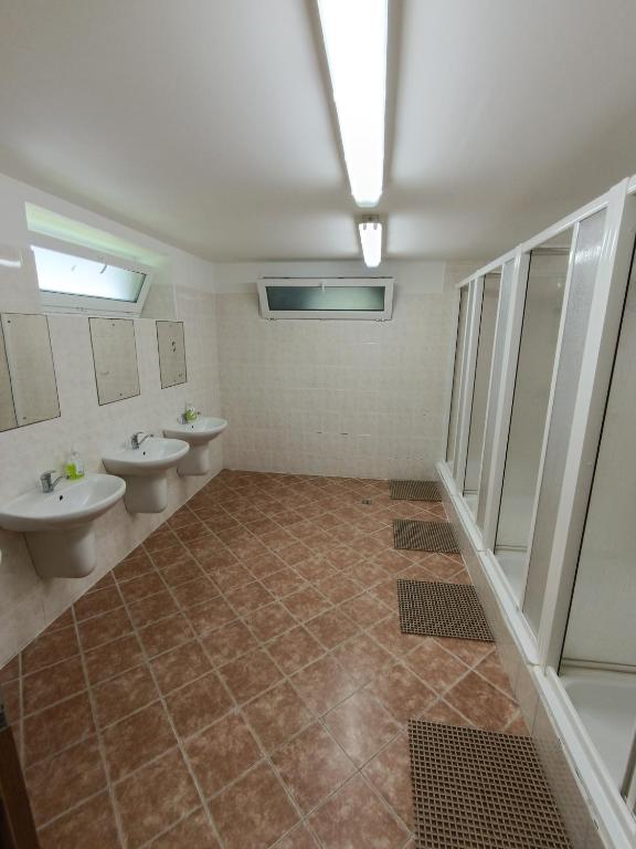 Koupelna v ubytování Hotel Bečva na Horní Bečvě