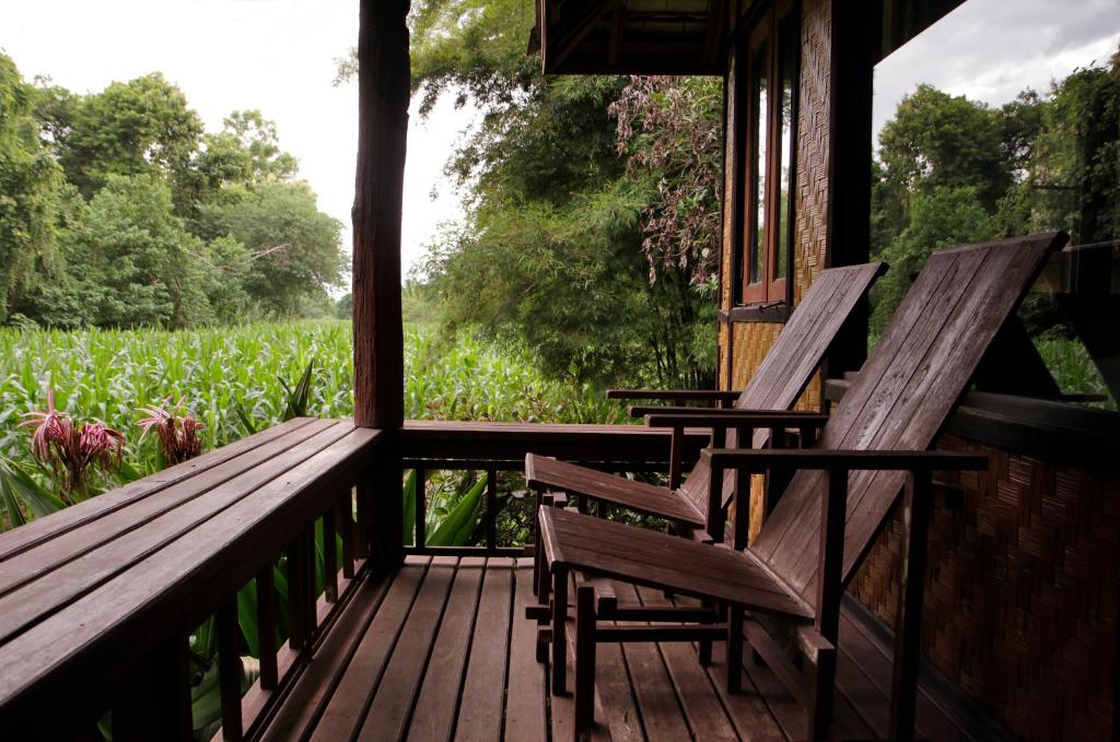 Zahrada ubytování Baan Krating Pai Resort - SHA Plus
