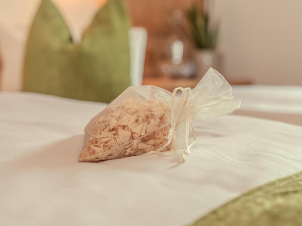 Postel nebo postele na pokoji v ubytování Haus Becken